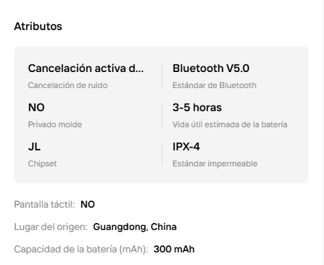 Nexuushop TWS E7S