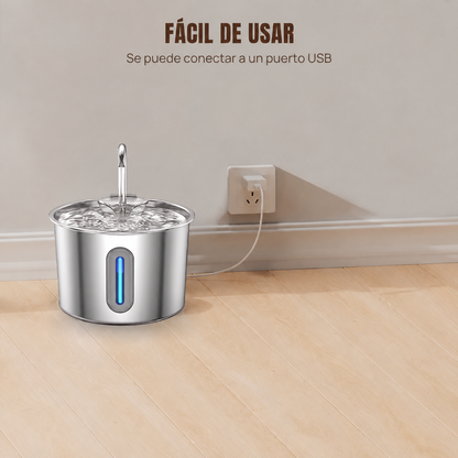 Bebedero Automático para Mascotas con Agua Circulante