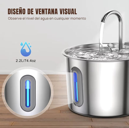 Bebedero Automático para Mascotas con Agua Circulante